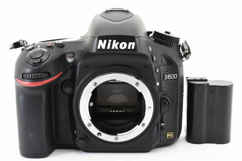 ★美品★ Nikon ニコン D600 デジタル一眼レフカメラ ボディ バッテリー #2791