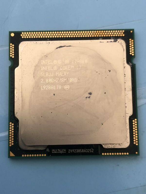 Intel Core i7-860 2.8Ghz SLBJJ 中古動作品