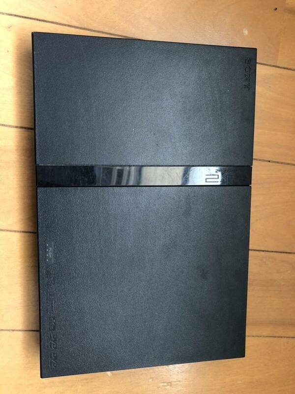 ジャンク品 SONY ソニー PS2 PlayStation2 プレイステーション2 SCPH 70000 ブラック 黒 PS1ソフト動作未確認