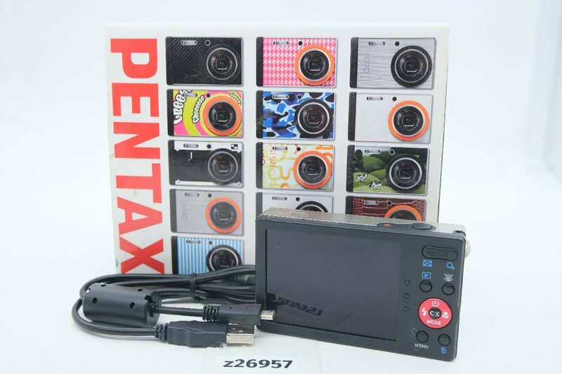 【z26957】PENTAX ペンタックス Optio RS1500 コンパクトデジタルカメラ 箱・取説付き 動作確認済み