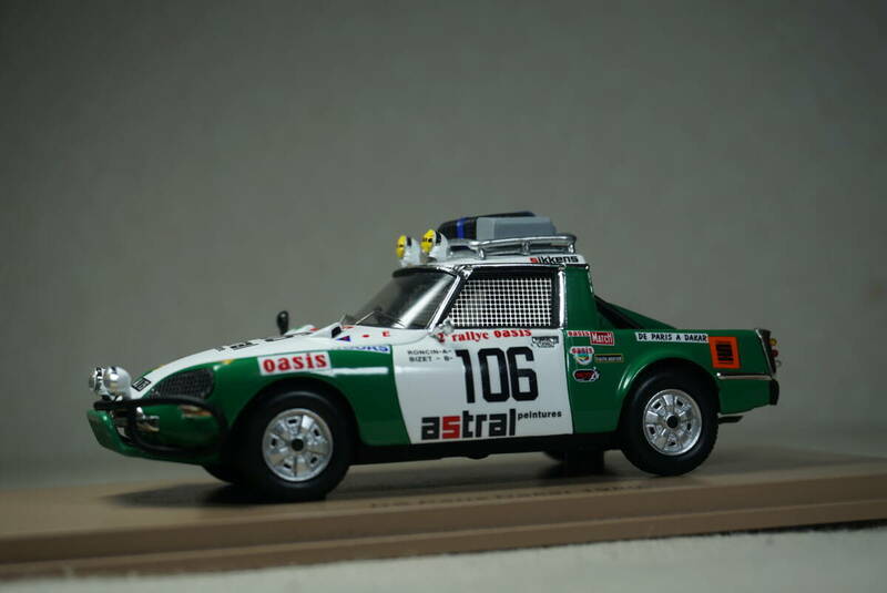 1/43 ダカール spark Citroen DS 23 #106 Roncin 1980 Rallye Paris Dakar シトロエン ラリー ロンシン rally