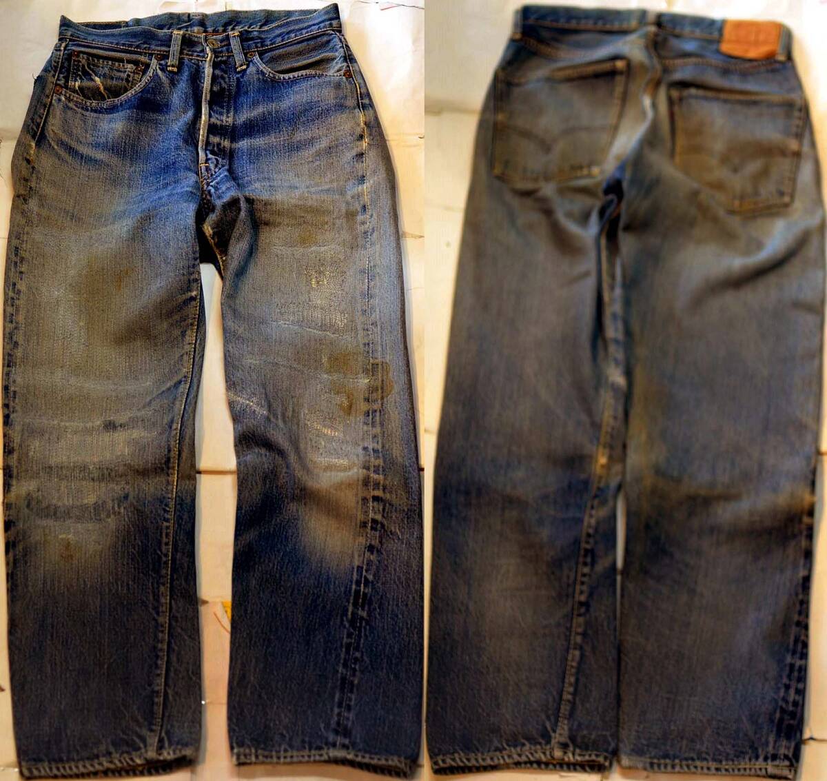 V884/LEVIS501ビッグE 初期 Sタイプ ヴィンテージ 色落ちスペシャル！