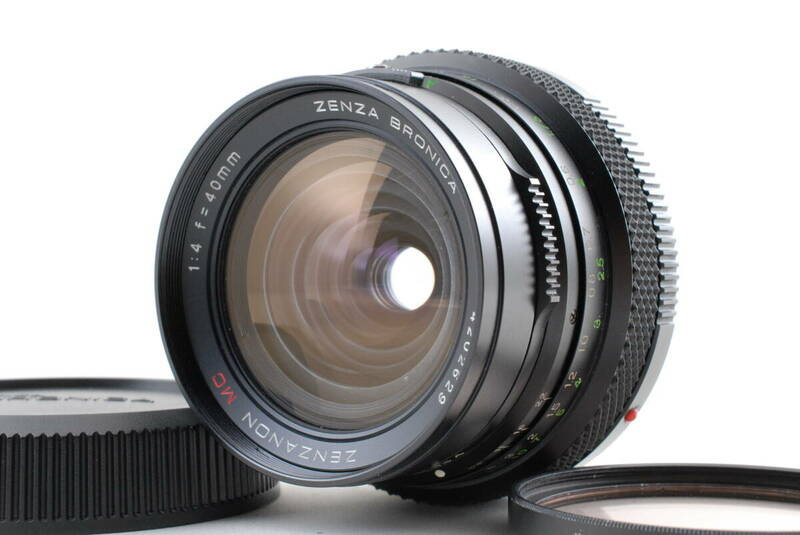 【美品 保障付 動作確認済】 Zenza Bronica Zenzanon MC 40mm f/4 Lens ゼンザブロニカ ゼンザノン 中判用レンズ For ETR S Si #Q7083