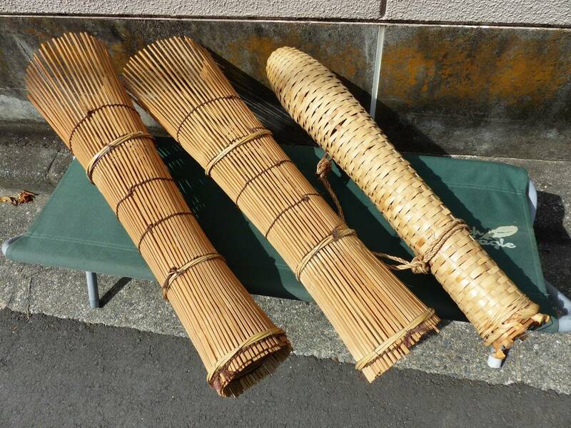 1 うなぎ　鰻筒　竹製　漁具　罠　胴　もんどり