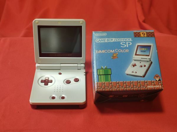 ゲームボーイアドバンスSP ファミコンカラー　任天堂 ニンテンドー GAMEBOY ADVANCE SP