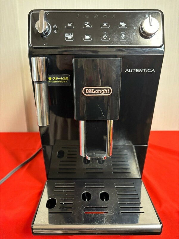 通電確認済み　デロンギ DeLonghi コンパクト 全自動エスプレッソマシン コーヒーメーカー　オーテンティカ　　ETAM29510B