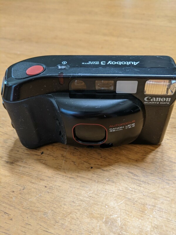 IY0820 Canon AutoBoy3 フィルムカメラ コンパクトカメラ/キャノン 動作未確認 現状品 JUNK