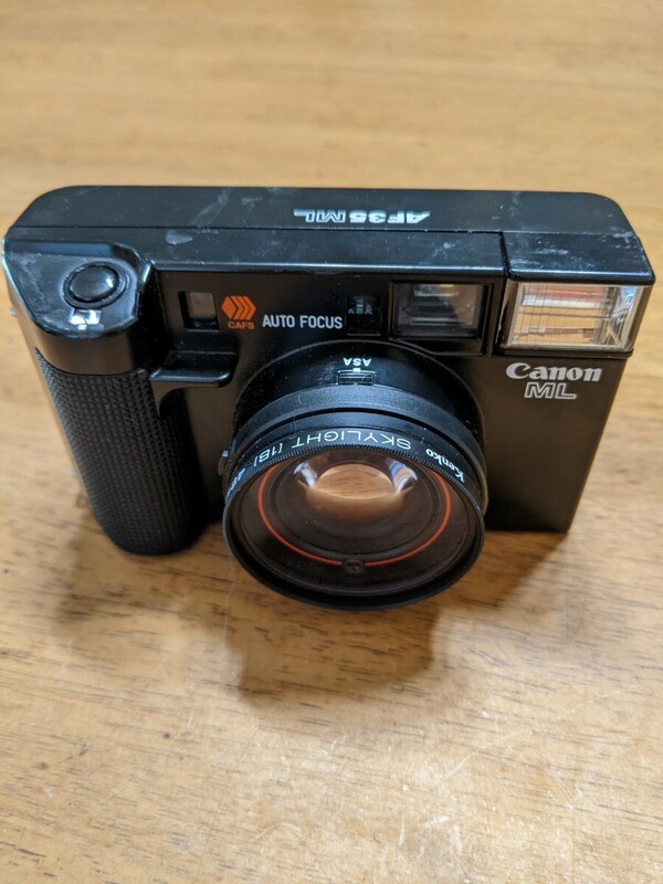IY0824 Canon AF 35 ML コンパクトフィルムカメラ/キャノン 動作未確認 現状品 JUNK