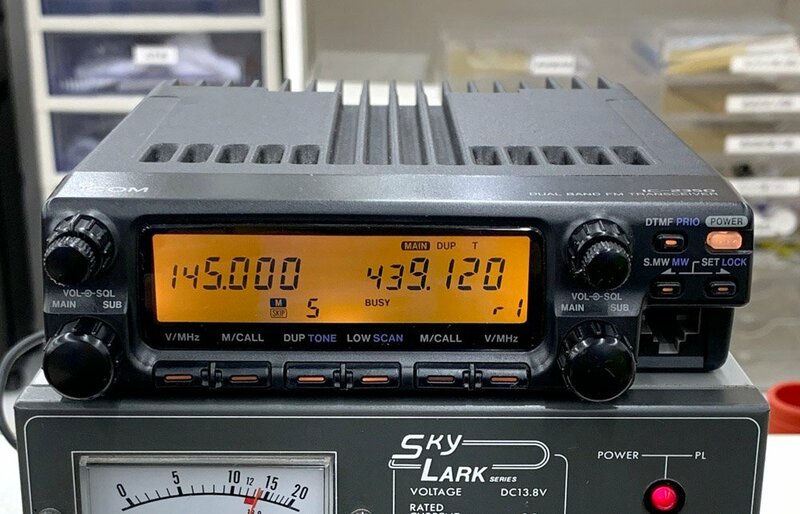 icom アイコム 144/430MHz デュアルバンド FM トランシーバー IC-2350 アマチュア無線 現状