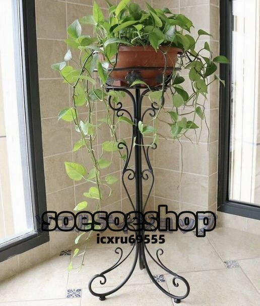 特売！フラワースタンド プランタースタンド 鉢スタンド 花台 ヨーロッパ 植木鉢台 屋外 室内 グリーン レトロ 高さ60cm