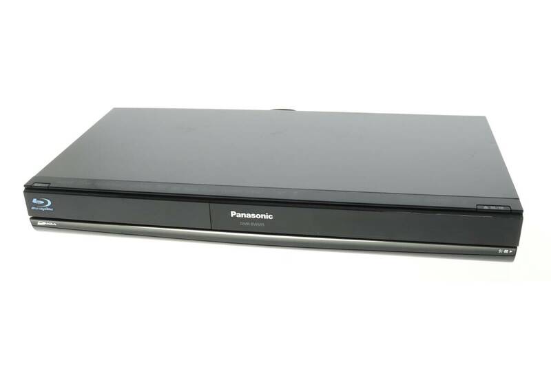 VMPD6-415-4 Panasonic パナソニック ブルーレイレコーダー DMR-BW695 Blu-ray 2011年製 リモコン付き 通電確認済み ジャンク