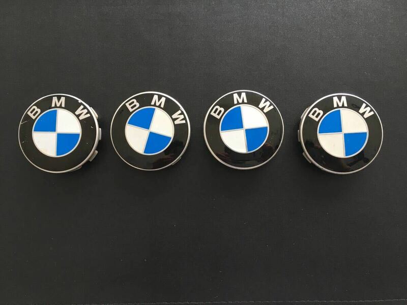 BMW純正品 ホイールキャップ　ホイール エンブレム ４ヶ 中古品
