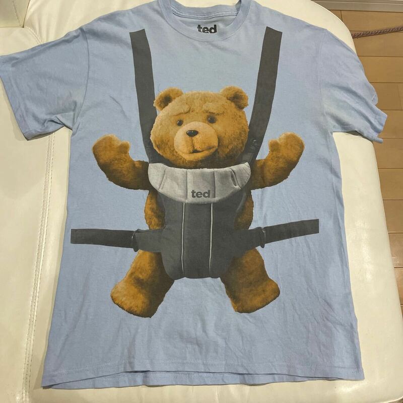 Ted Tシャツ Mサイズ　スカイブルー