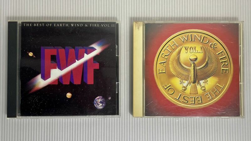 アース ウィンド アンド ファイア ベスト CD2枚 「THE BEST OF EARTH, WIND & FIRE VOL.Ⅰ」 「〜VOL. Ⅱ」 / ノリノリ名曲揃い 一度は耳に
