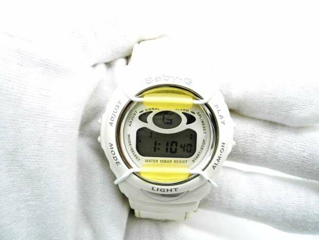 □CASIO Baby-G カシオ ベビーG デジタル 腕時計 ホワイト BGM-100□/F