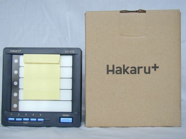 【新品】ハカルプラス 故障表示器 XT-110-02-0-1-X3 テストモード設定、外部操作入力機能付 未使用 長期保管品