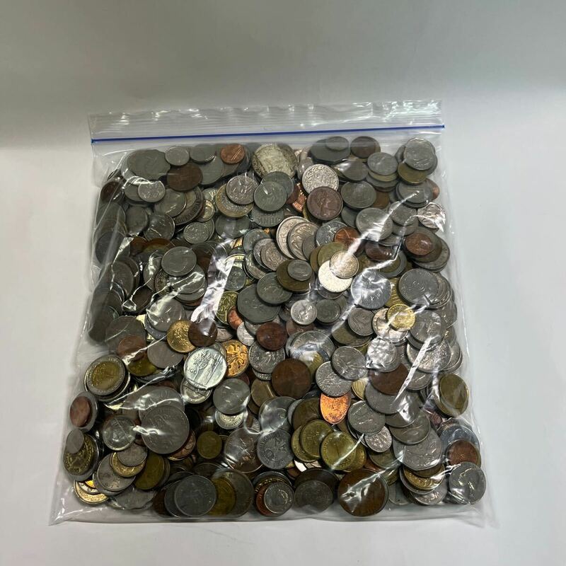 硬貨 外国銭 貨幣 無選別 古銭 約4.5k