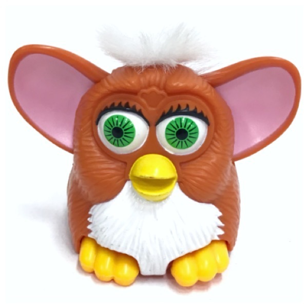 ファービー おもちゃ オレンジ マクドナルド McDonald 1998年製 Furby 橙 オールド レトロ ビンテージ アンティーク コレクション D-1697