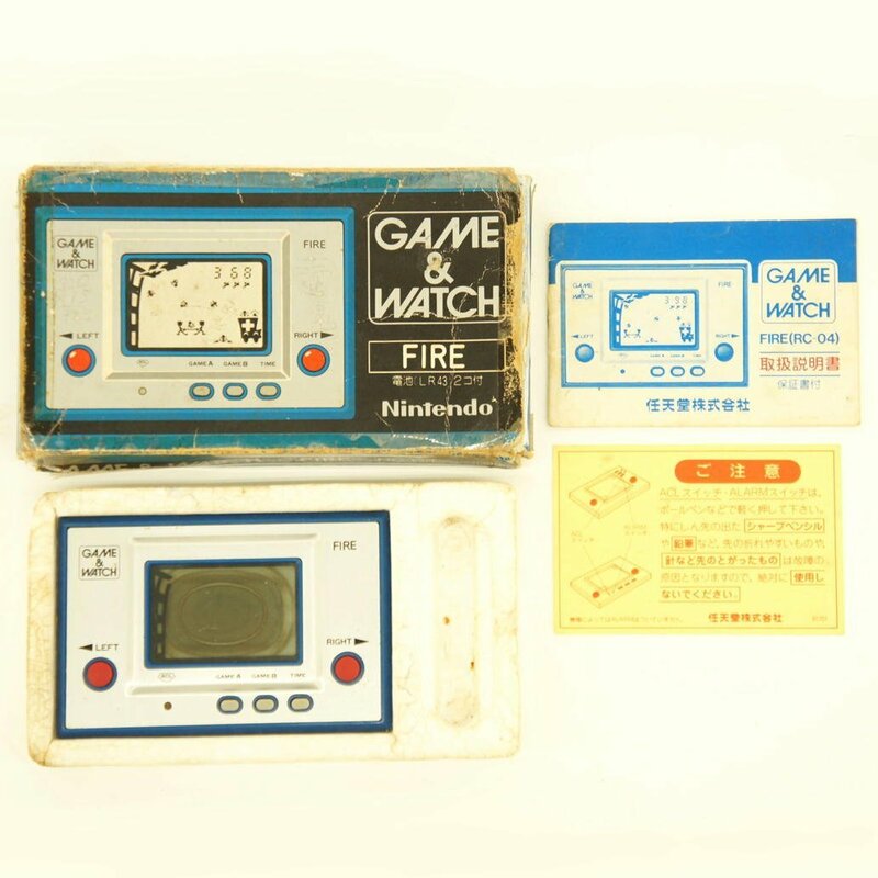 【一般中古】Nintendo 任天堂/ゲームウォッチ ファイア GAME&WATCH FIRE/RC-04/75