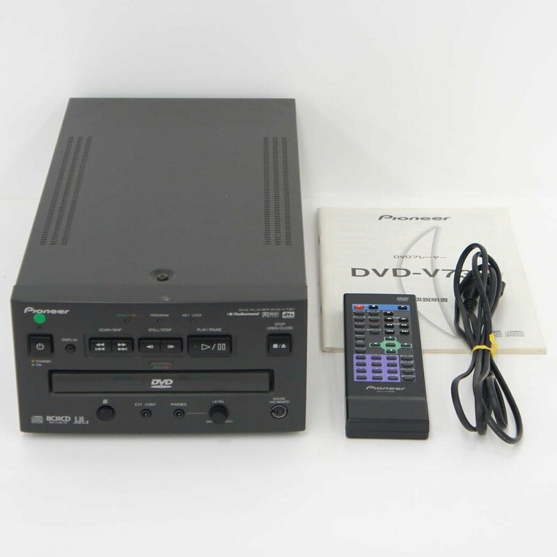 【良品】Pioneer パイオニア/業務用DVDプレーヤー/DVD-V730/75
