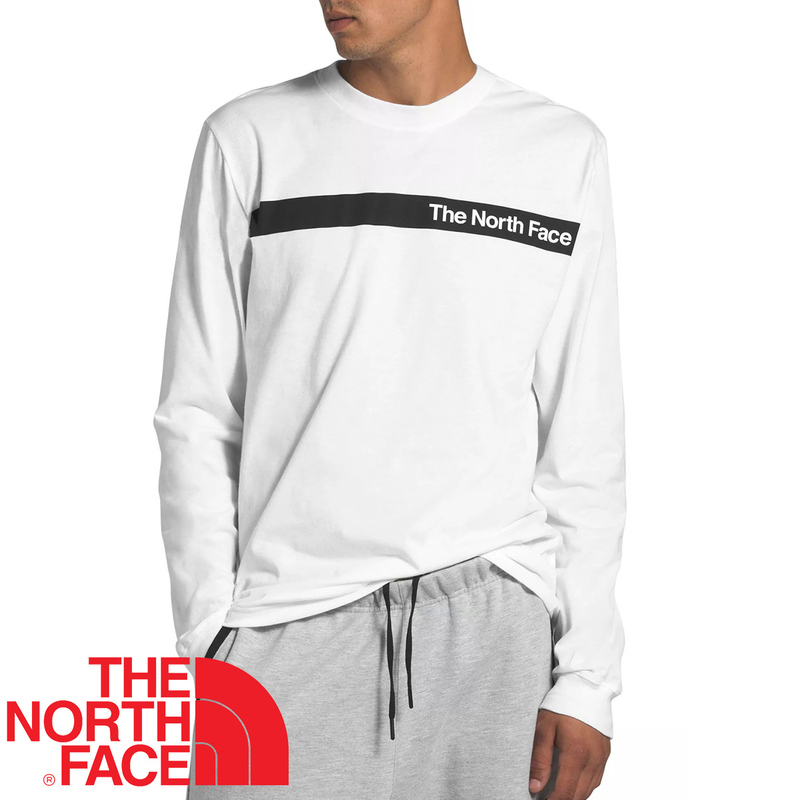 【新品本物 USA購入】THE NORTH FACE ノースフェイス ■ LONG SLEEVE EDGE TO EDGE TEE ■ ホワイト / XXL ■ロンT 海外限定