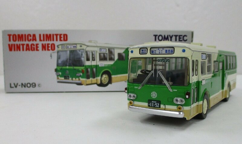 タカラトミー LV-N09c いすゞBU04型バス 東京都交通局 (緑)【B】ukt031309