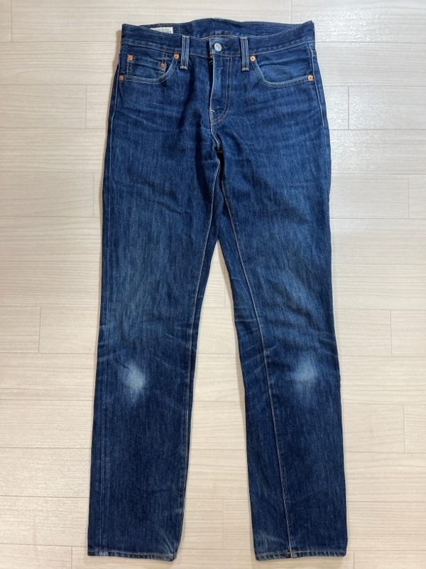 Levi's PREMIUM/リーバイス プレミアム/USA製/511/ジッパーフライ/スリムフィットジーンズ/04511-2300/革パッチ/30×32