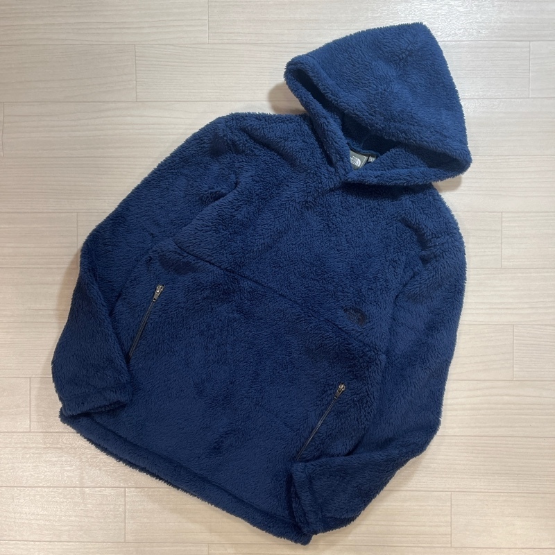 THE NORTH FACE/ザ ノースフェイス/POLARTEC BOA FLEECE HOODIE/ポーラーテック ボアフリースフーディ/プルオーバーパーカー/ネイビー