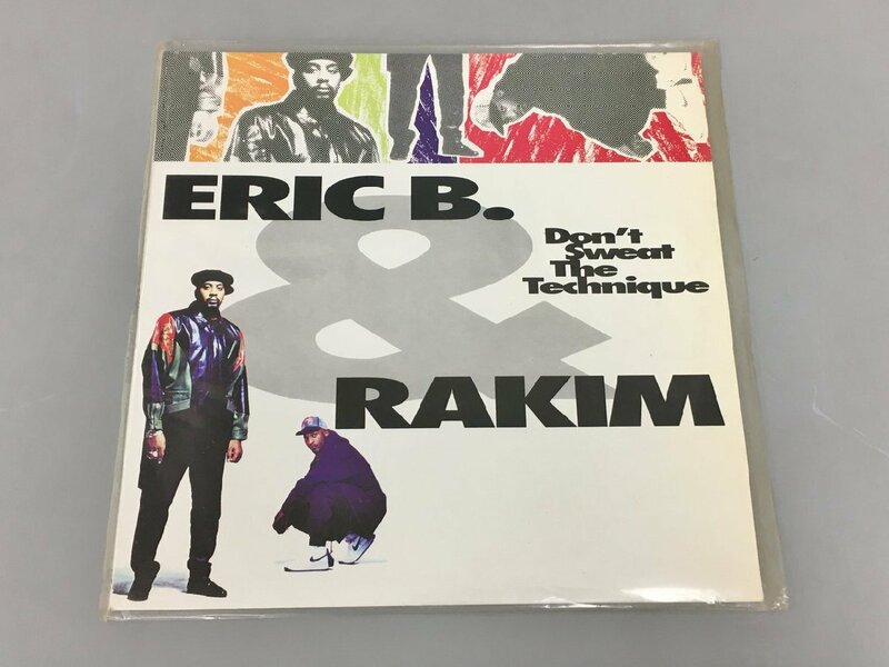 LPレコード Eric B. & Rakim Don't Sweat The Technique MCA 10594 12インチ 輸入盤 2404LT091