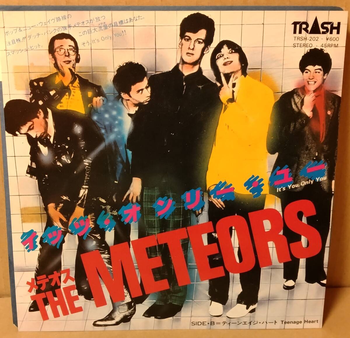 【ニューウェーブ 7inch】メテオス / イッツ・オンリー・ユー METEORS / It's You, Only You (Mein Schmerz) TRSH-202 Punk