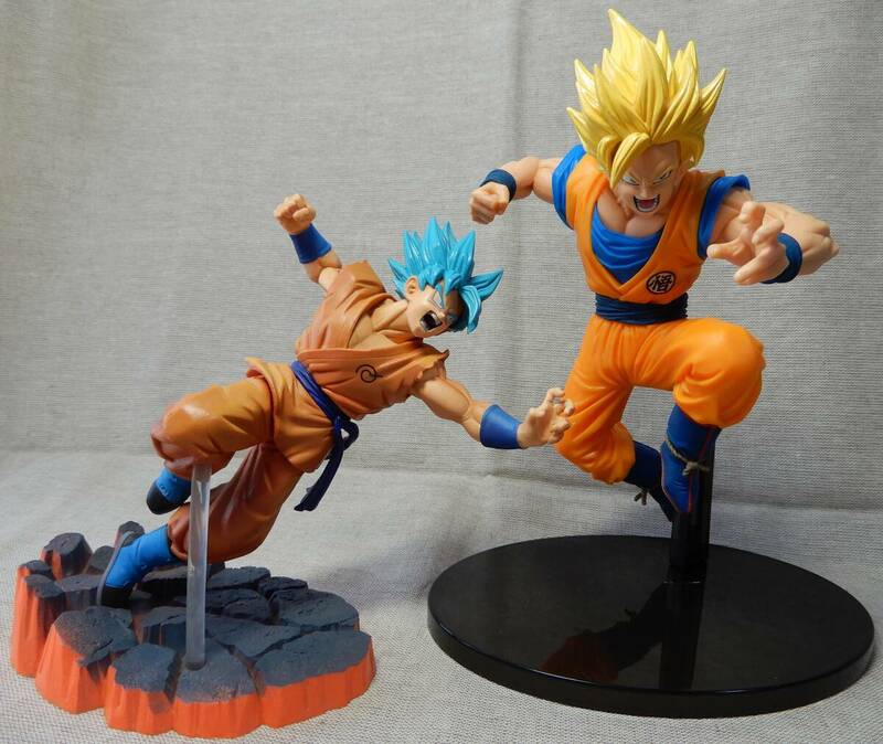 ドラゴンボール「フィギュア」2体　造形天下一武道会5・6　DRAGON BALL FIGURE 孫悟空 SON GOKU 超サイヤ人2　スーパーサイヤ人ブルー