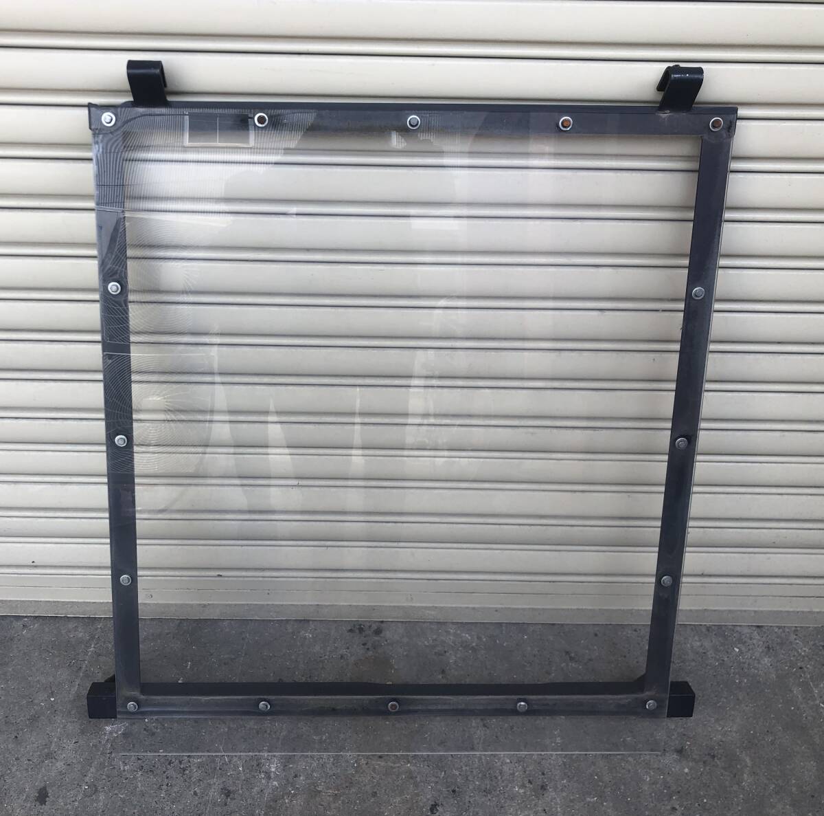 ◇フォークリフト　雨よけカバー FG15T-21付属品　メーカー不明　◇雨よけ　フォークリフト ガラス◇4-I0000772