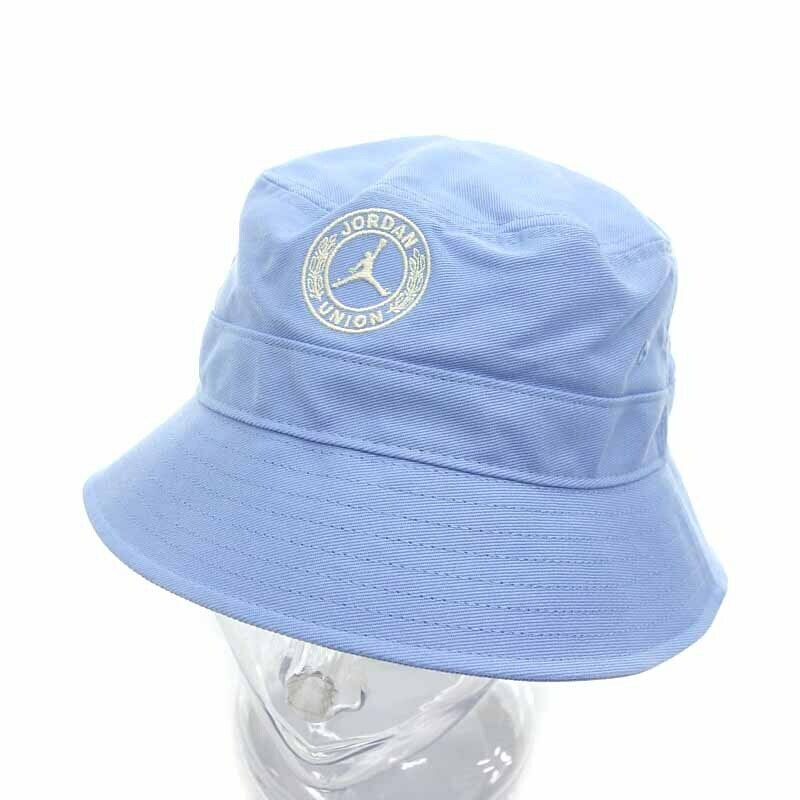 【特別価格】UNION × JORDAN ジョーダン BUCKET HAT バケット ハット キャップ サックス ユニセックスS/M