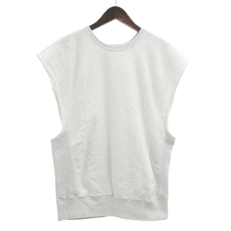 【特別価格】SEA VINTAGE 70S SLEEVELESS SWEATSHIRT トレーナー ヘザーグレー レディースONE SIZE