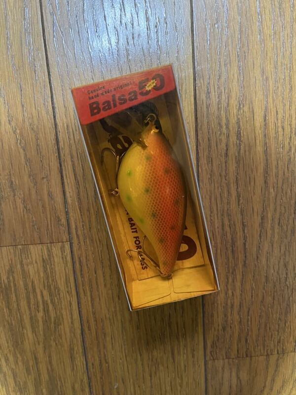 オールド OLD BALSA50 バルサ50 西岡サイン　No.022 オリジナル　ニジマス