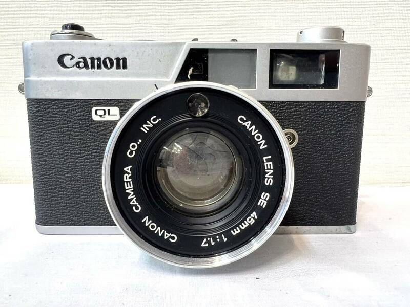 60-060408-02 動作未確認 Canon キヤノン G-Ⅲ Canonet QL17 レンジファインダー/フィルムカメラ ジャンク扱い