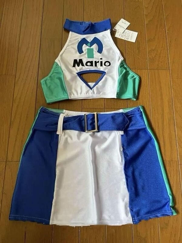 実物撮影 Mario マリオ レースクイーン コスプレ衣装 風