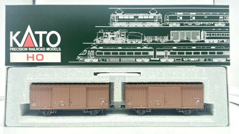 【新品未使用】KATO 1-808 ワム80000 2両入り 貨車 鉄道模型 HO