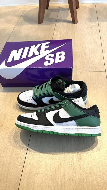 SNKRS購入 Nike SB Dunk Low Classic Green BQ6817-302