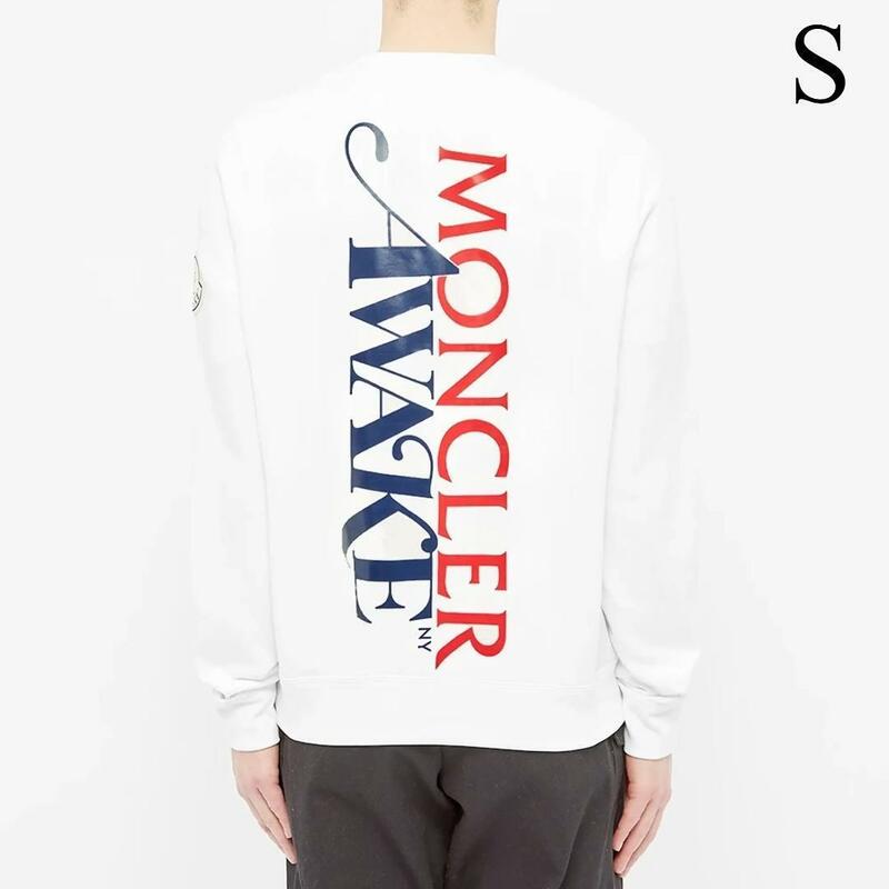 MONCLER 1952 AWAKE スウェット　白　Sサイズ　新品　定価74800円　モンクレール　ジーニアス トレーナー アウェイク