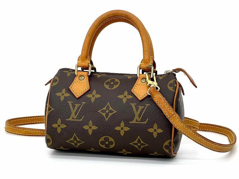 LOUIS VUITTON ルイ・ヴィトン モノグラム ミニスピーディ M41534 ハンドバッグ ショルダーバッグ 2WAY