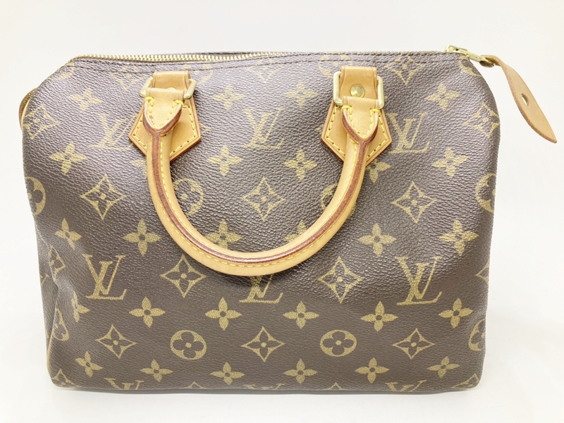 ◆◆【Louis Vuitton】モノグラム スピーディ25 ハンドバッグ パドロック 鍵アリ ミニボストン 旅行 美品 M41528 oi ◆◆