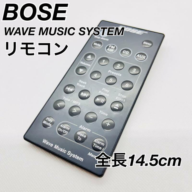 BOSE ボーズ　リモコン　WAVE MUSIC SYSTEM AWRCCB 14.5cm