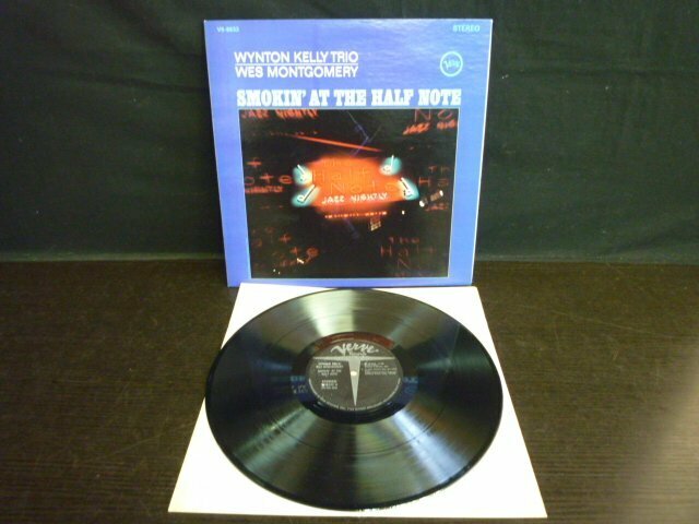 RMB-00914-45 LPレコード WES MONTGOMERY ウェス・モンゴメリー US盤 SMOKIN'AT THE HALF NOTE V6-8633