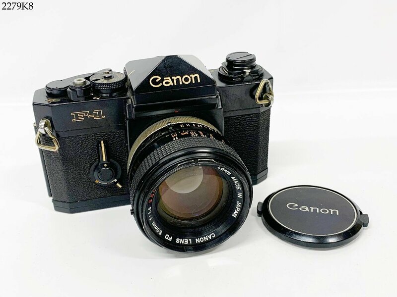 ★Canon キャノン F-1 FD 50mm 1:1.4 S.S.C. 一眼レフ フィルムカメラ ボディ レンズ 2279K8-9