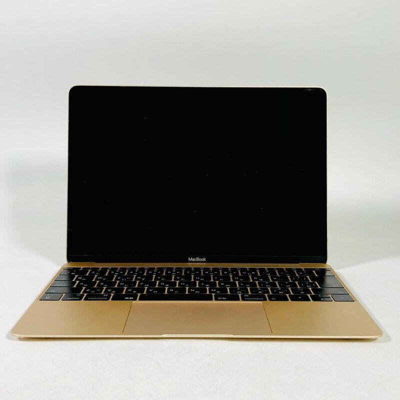 ☆ ジャンク MacBook 12インチ（Mid 2017） ゴールド MNYK2J/A