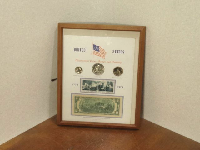 UNITED STATES Bicentennial Coins Stamps and Currency アメリカ 記念 コイン 切手