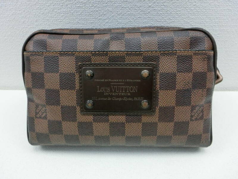 it/340523/2306/ルイヴィトン　LOUIS VUITTON　ダミエ柄 バムバッグブルックリン ウエストバッグ M41101/値下げ