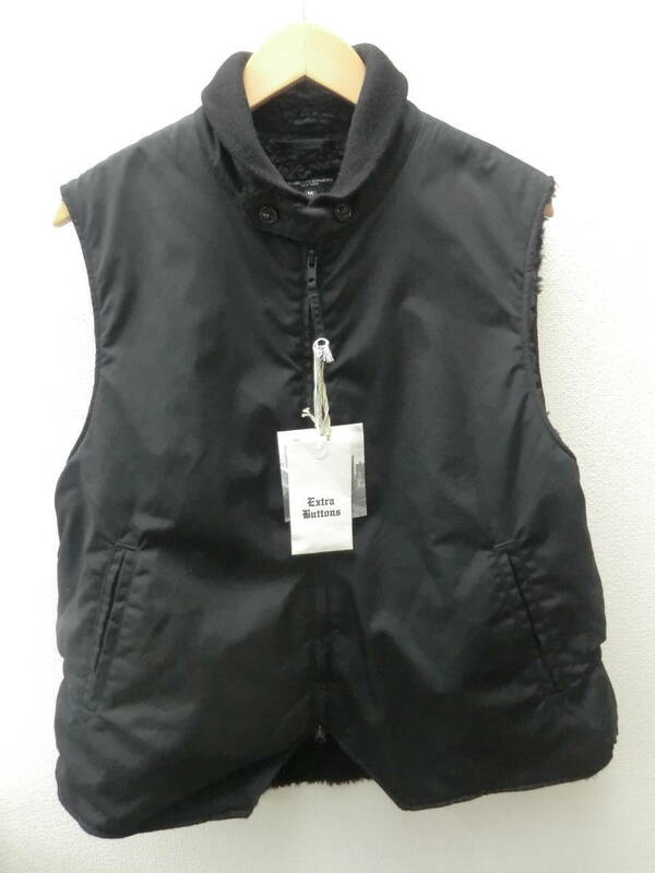 mo/569973/2402/エンジニアードガーメンツ　Engineered Garments　LL Vest PC Poplin NQ146/ブラック/サイズM