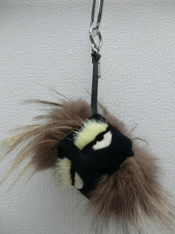 km/478784/2404/フェンディ FENDI　モンスター バッグチャーム キーホルダー アクセサリー/ブラウン